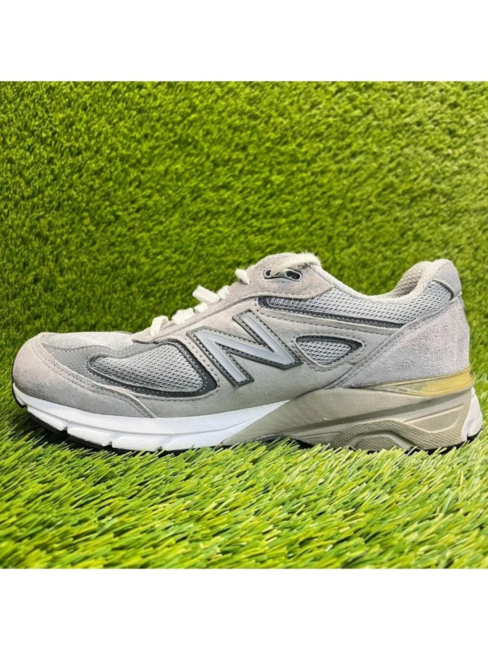 New Balance 990v4 Womens Size 8 Gray Athletic Running Walking Shoes Sneakers